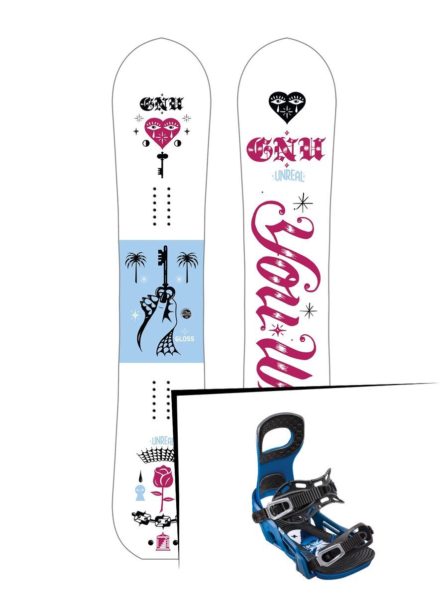 Set: Gnu Gloss 2019 + Bent Metal Joint (2260300S) - Bild 1