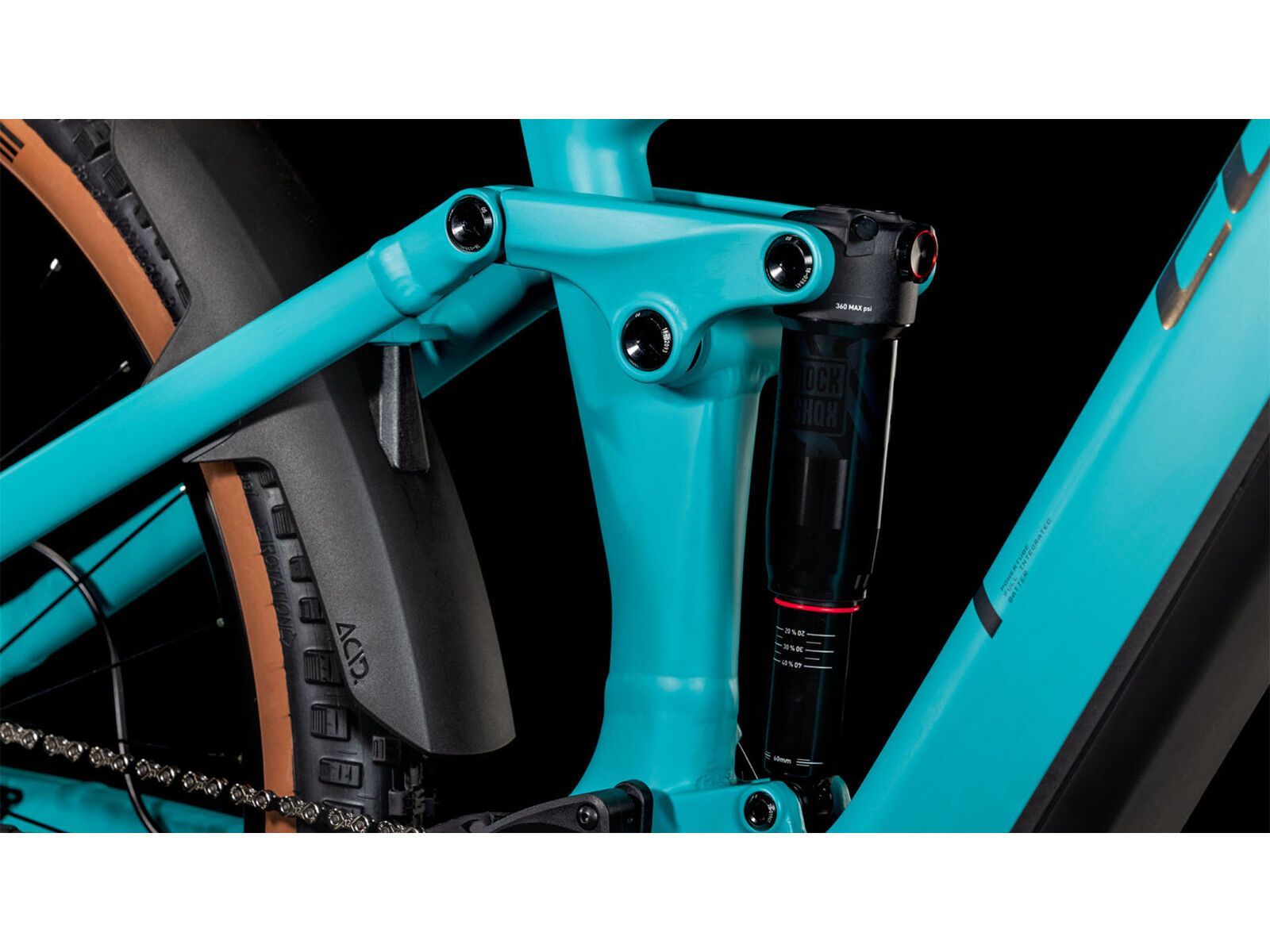 Cube Stereo Hybrid One44 EX 800 29, scubablue´n´black - Bild 6