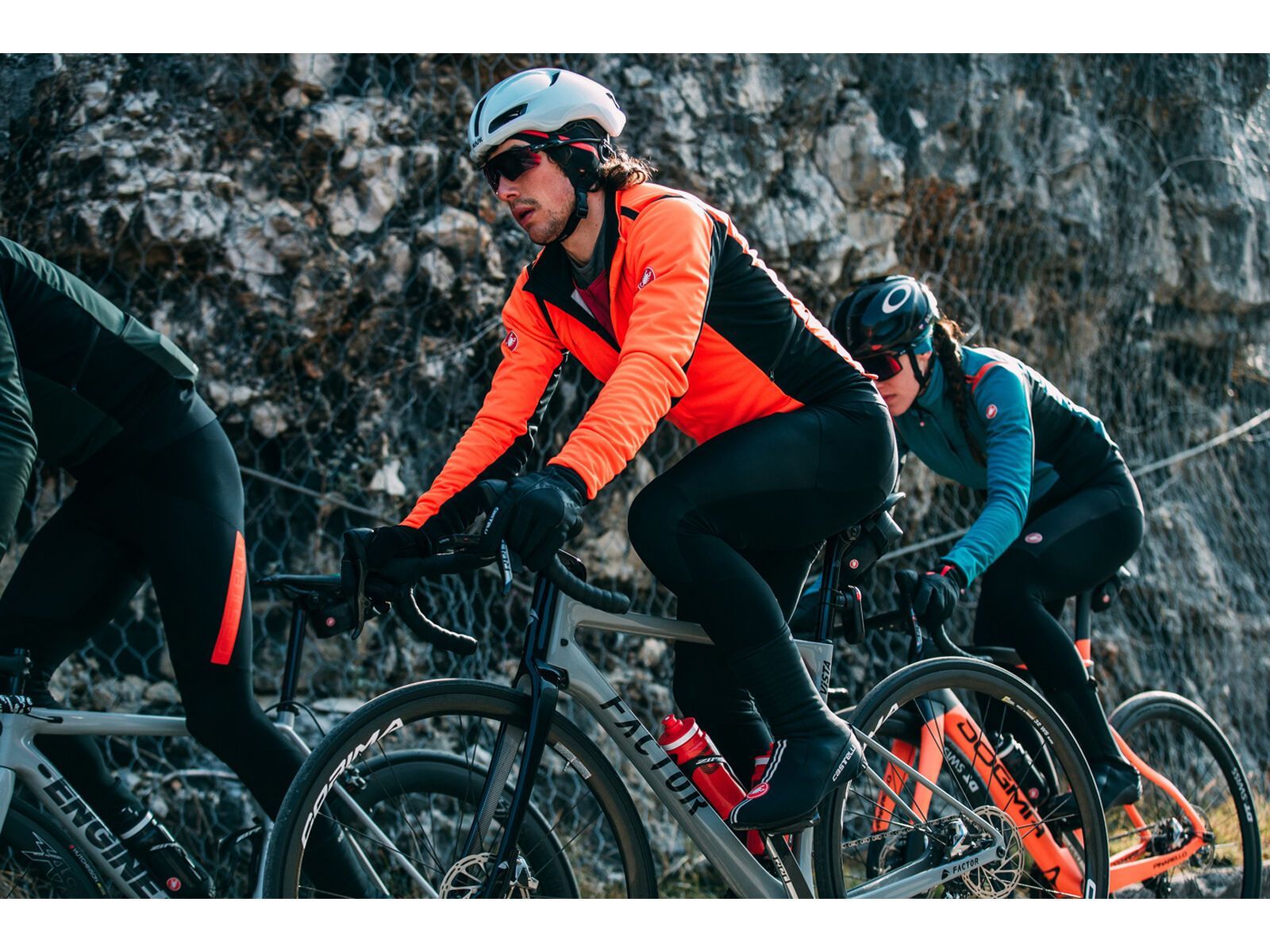 Castelli Alpha RoS 2 Jacket, brilliant orange/black-pro red - Bild 13