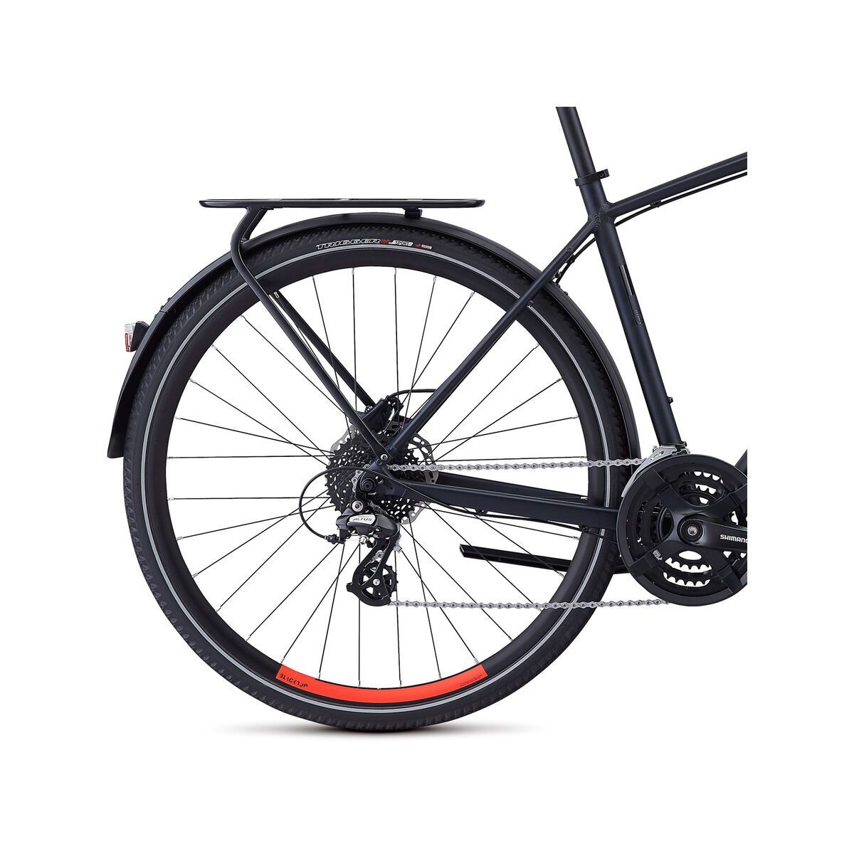 Specialized Crosstrail EQ - Black Top Collection, satin cast black/rocket red - Bild 6