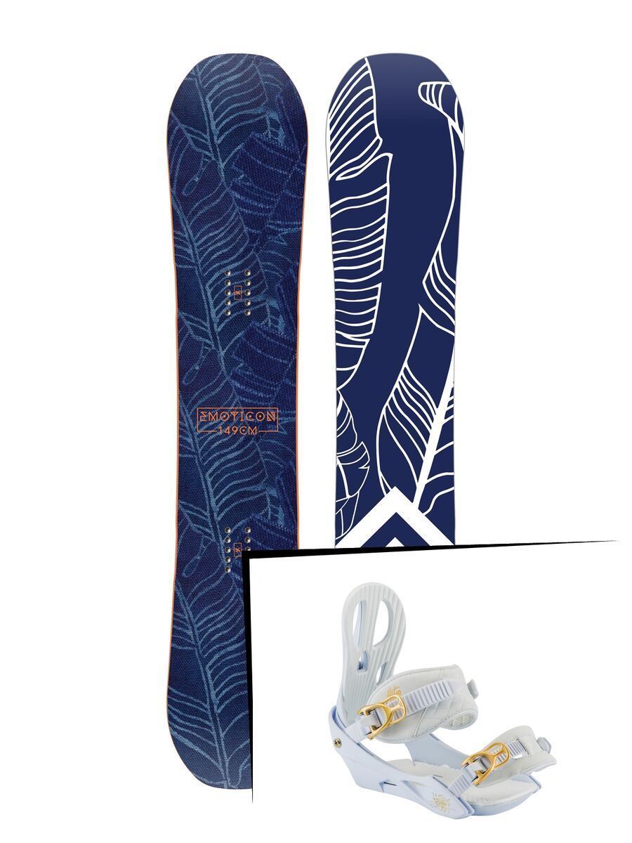 Set: Yes :) Emoticon 2019 + Nitro Rythm white gold - Bild 1