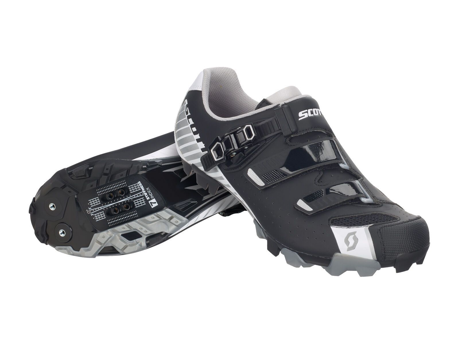 Scott MTB Pro Shoe, matt black/gloss white - Bild 1