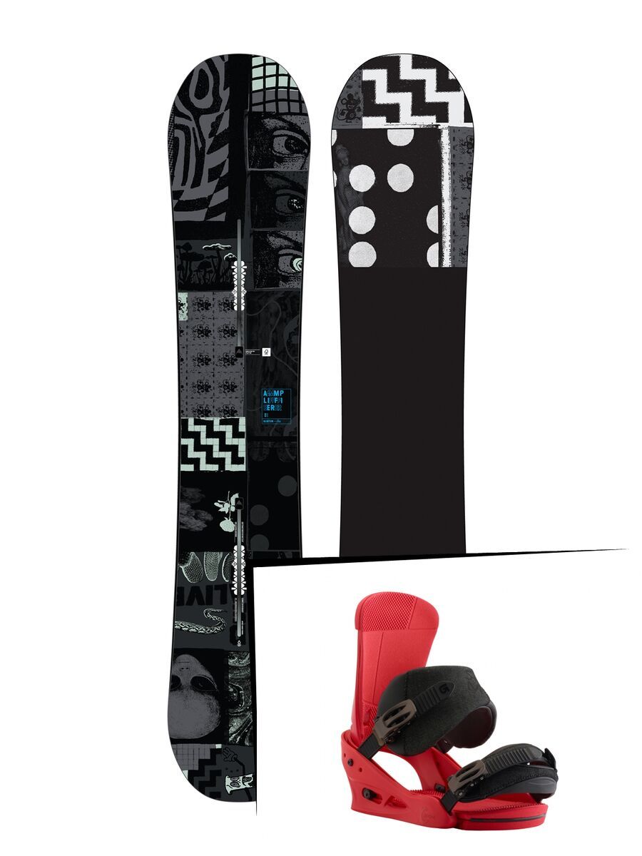 Set: Burton Amplifier 2019 +  Custom (1930939S) - Bild 1