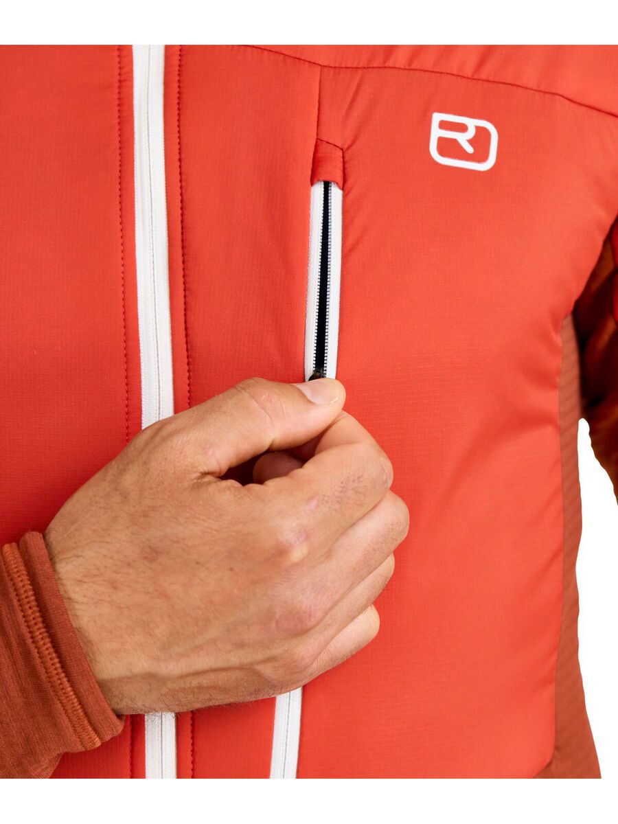 Ortovox Westalpen Swisswool Hybrid Jacket M, mountain blue - Bild 4