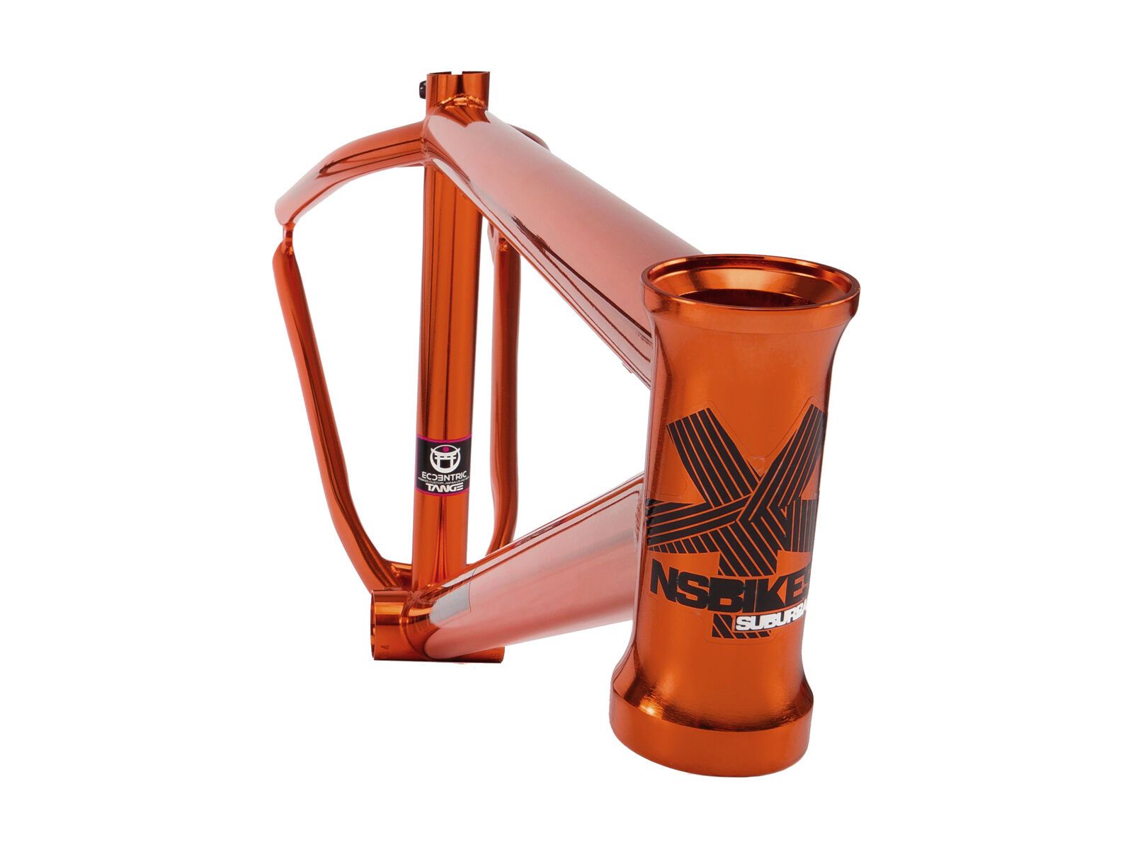 NS Bikes Suburban Frame, trans orange - Bild 3