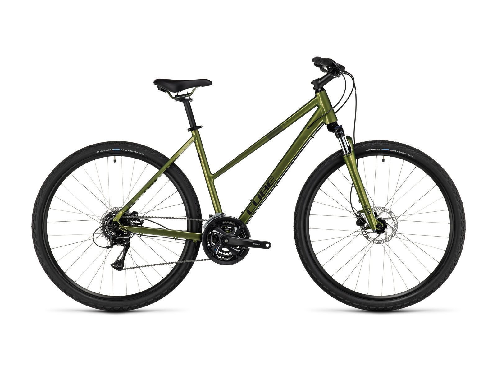 Cube Nature Trapeze, shinymoss´n´black - Bild 1