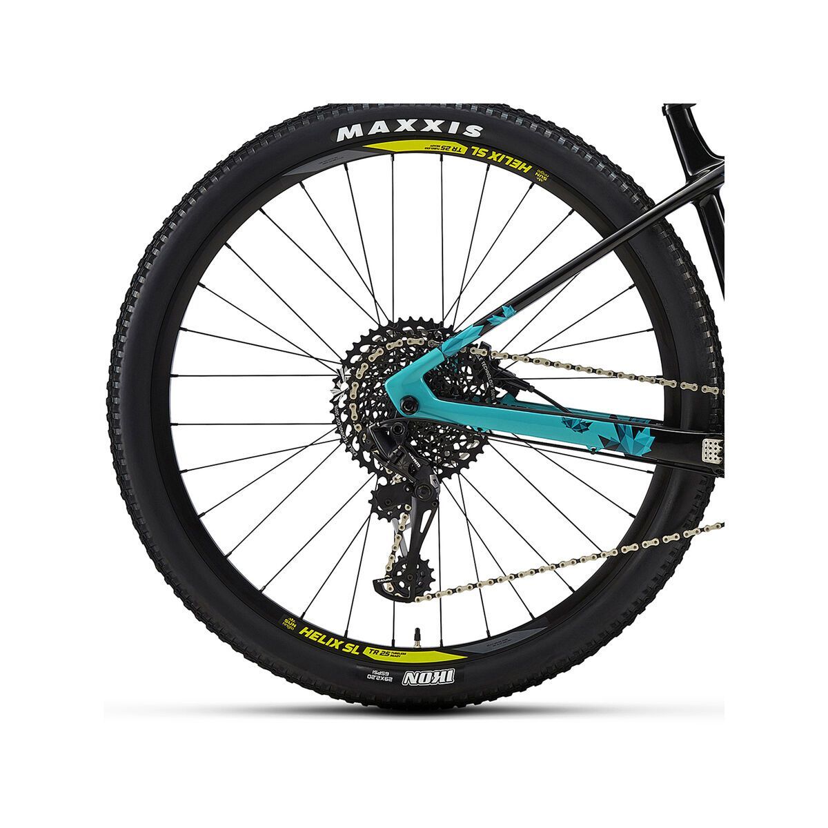 Rocky Mountain Vertex Carbon 50, black in black/billy ocean/acid rain - Bild 6