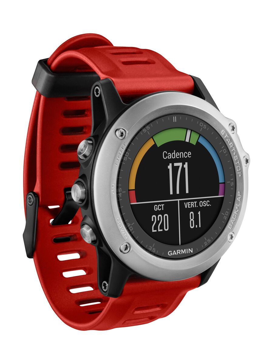 Garmin fenix 3 (Performer Bundle mit Brustgurt), silber - Bild 5