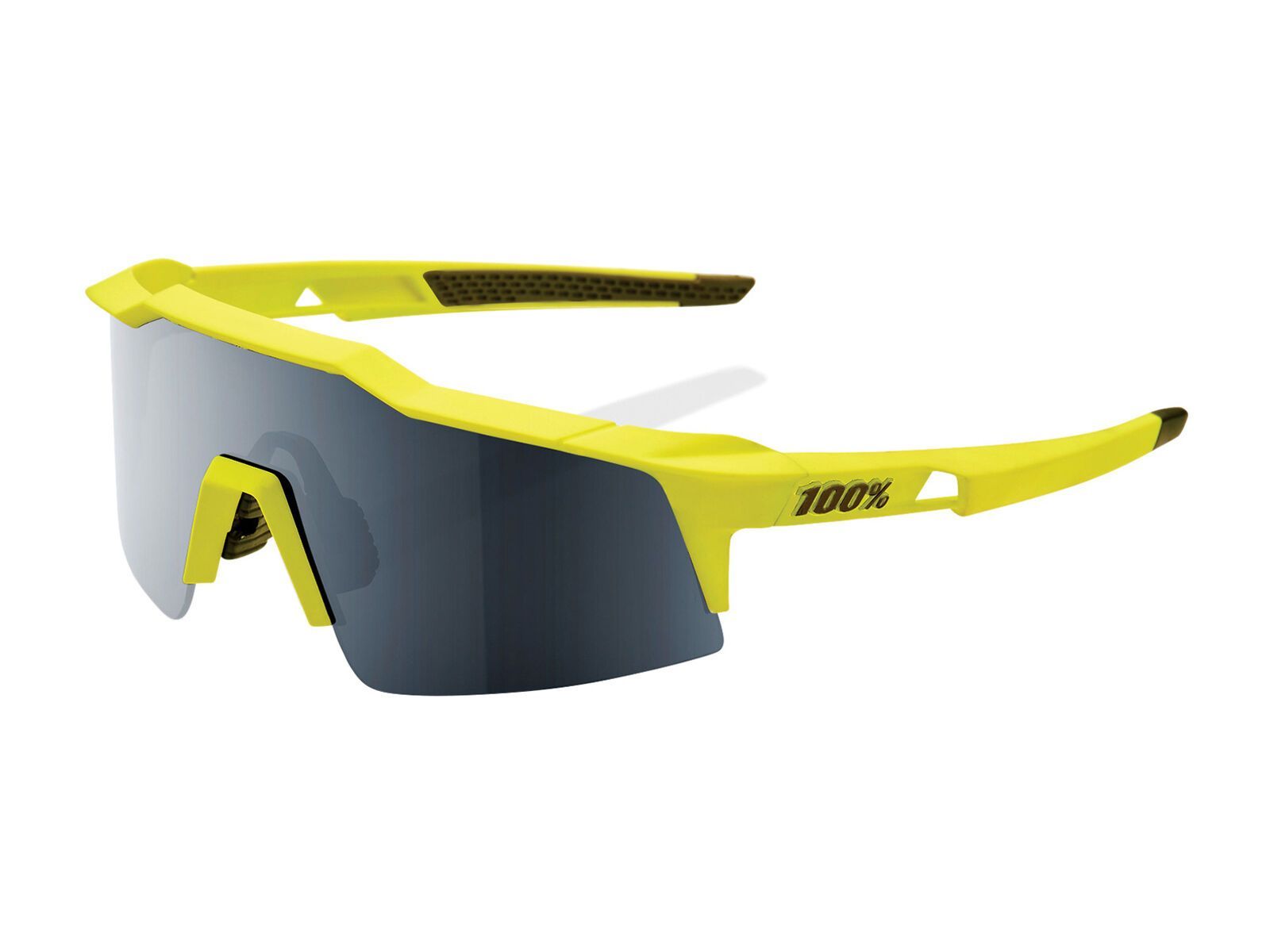 100% Speedcraft SL - Black Mirror Lens, soft tact banana - Bild 1
