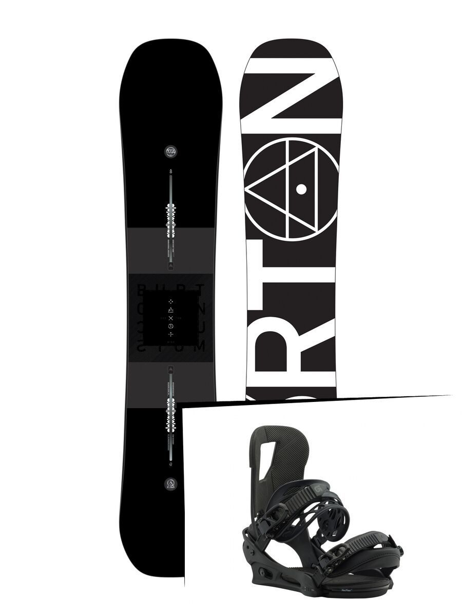 Set: Burton Custom X 2019 +  Cartel (1930900S) - Bild 1