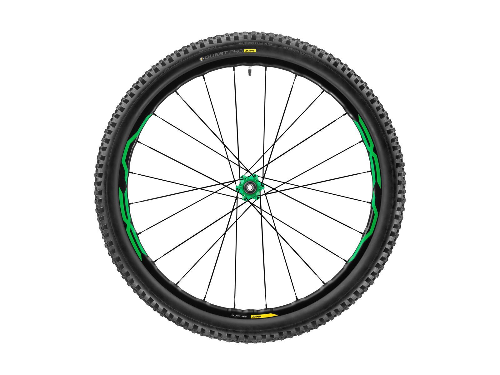 Mavic XA Elite 27.5, black/green - Bild 1