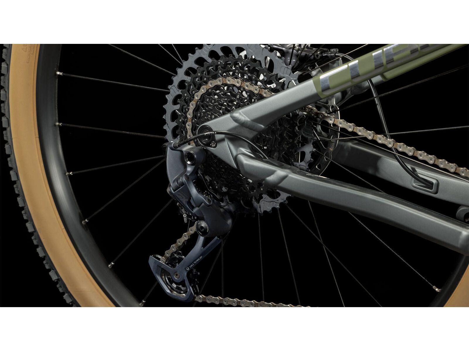 Cube Stereo One22 HPC TM 29, flashgrey´n´olive - Bild 8