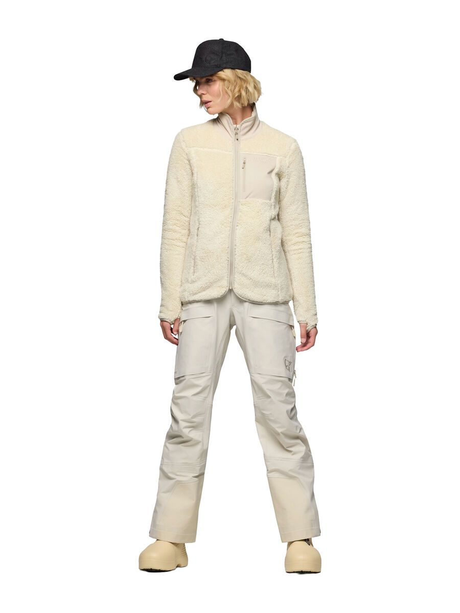 Norrona femund warm3 Jacket W's, oatmeal - Bild 5