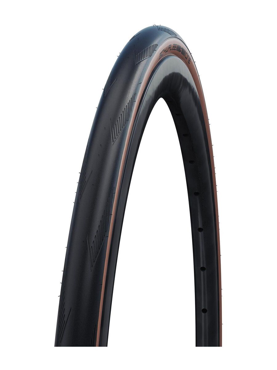 Schwalbe One Tubeless Performance Addix RaceGuard - 700C, bronze sidewall - Bild 1