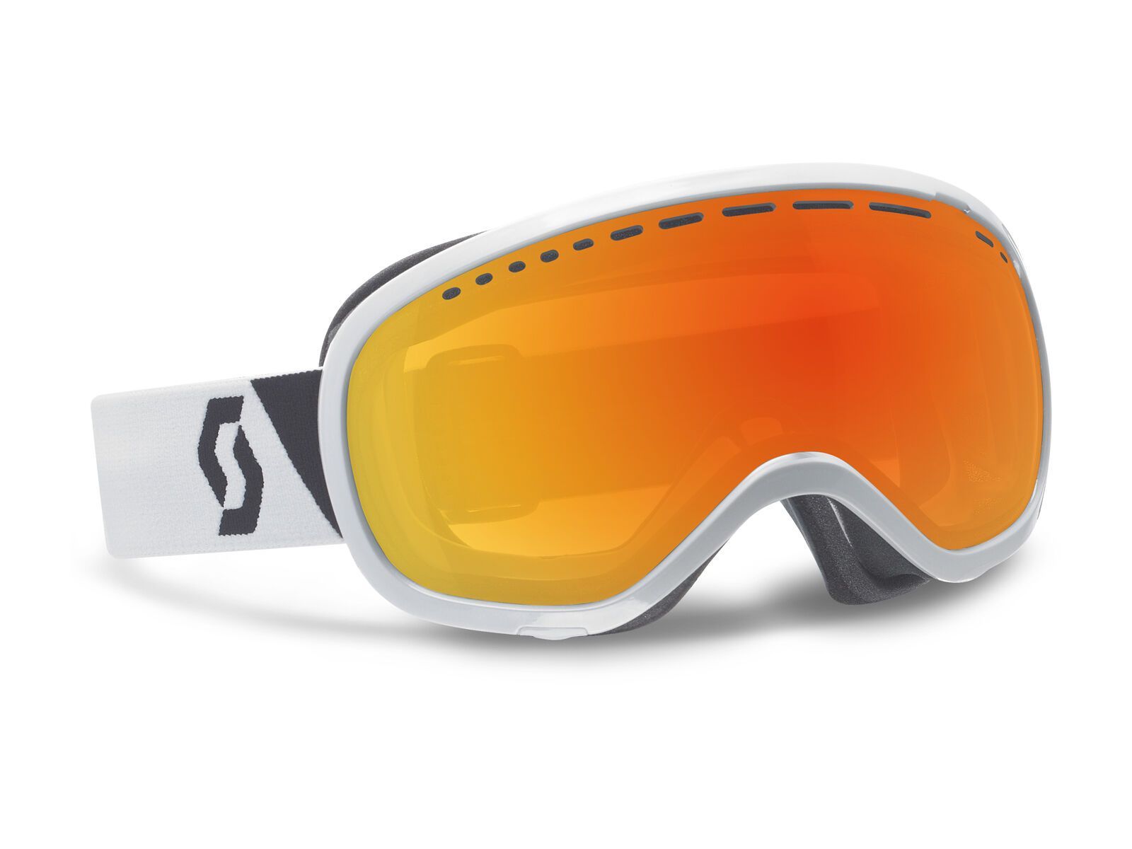 Scott Off-Grid, White/Red Chrome - Bild 1