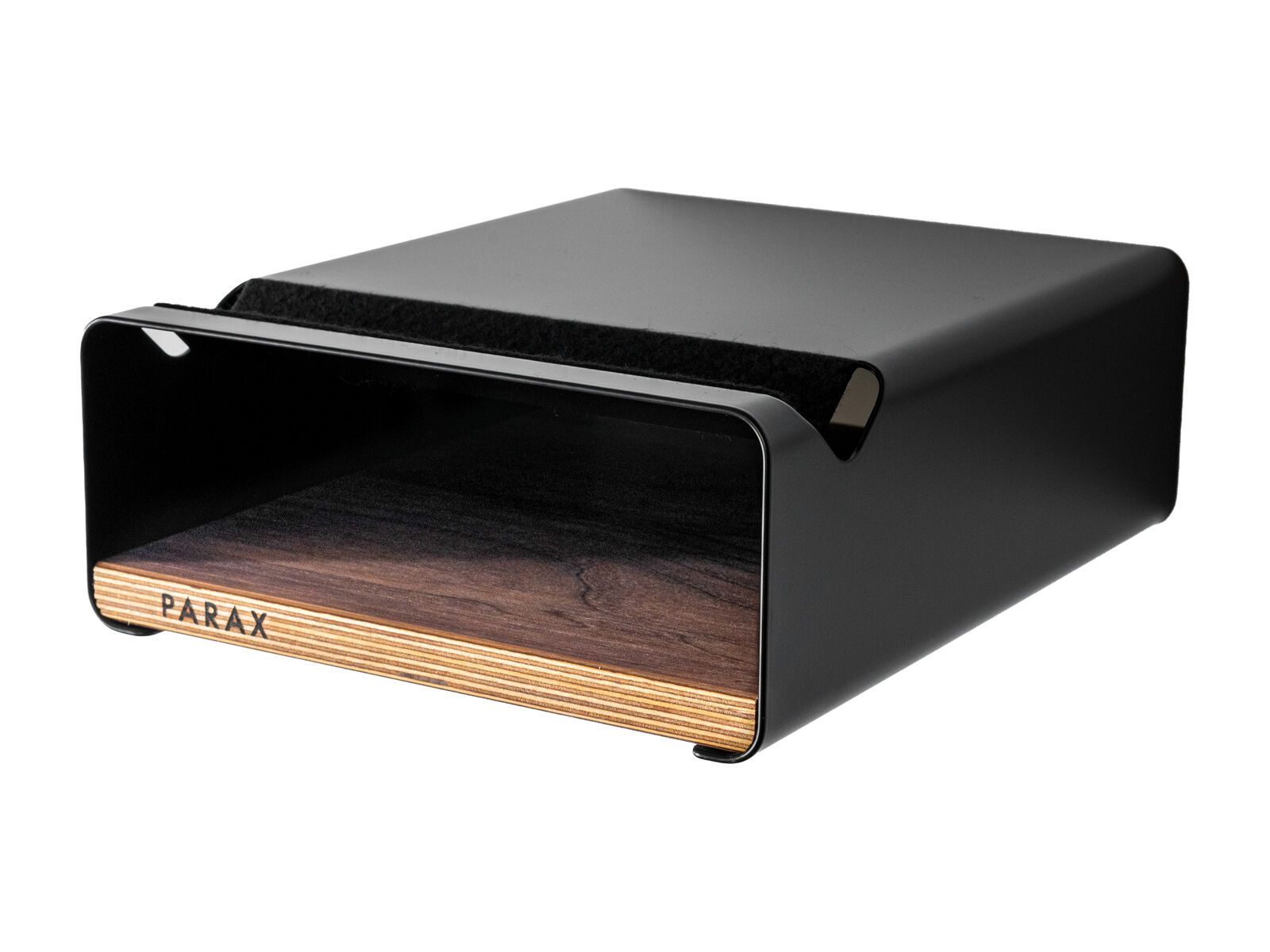 PARAX S-Rack M Wallnuss, schwarz - Bild 1