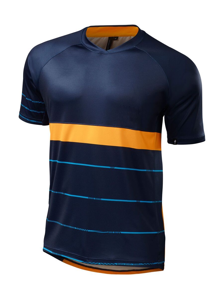 Specialized Enduro Comp Jersey SS, navy/gallardo orange - Bild 1