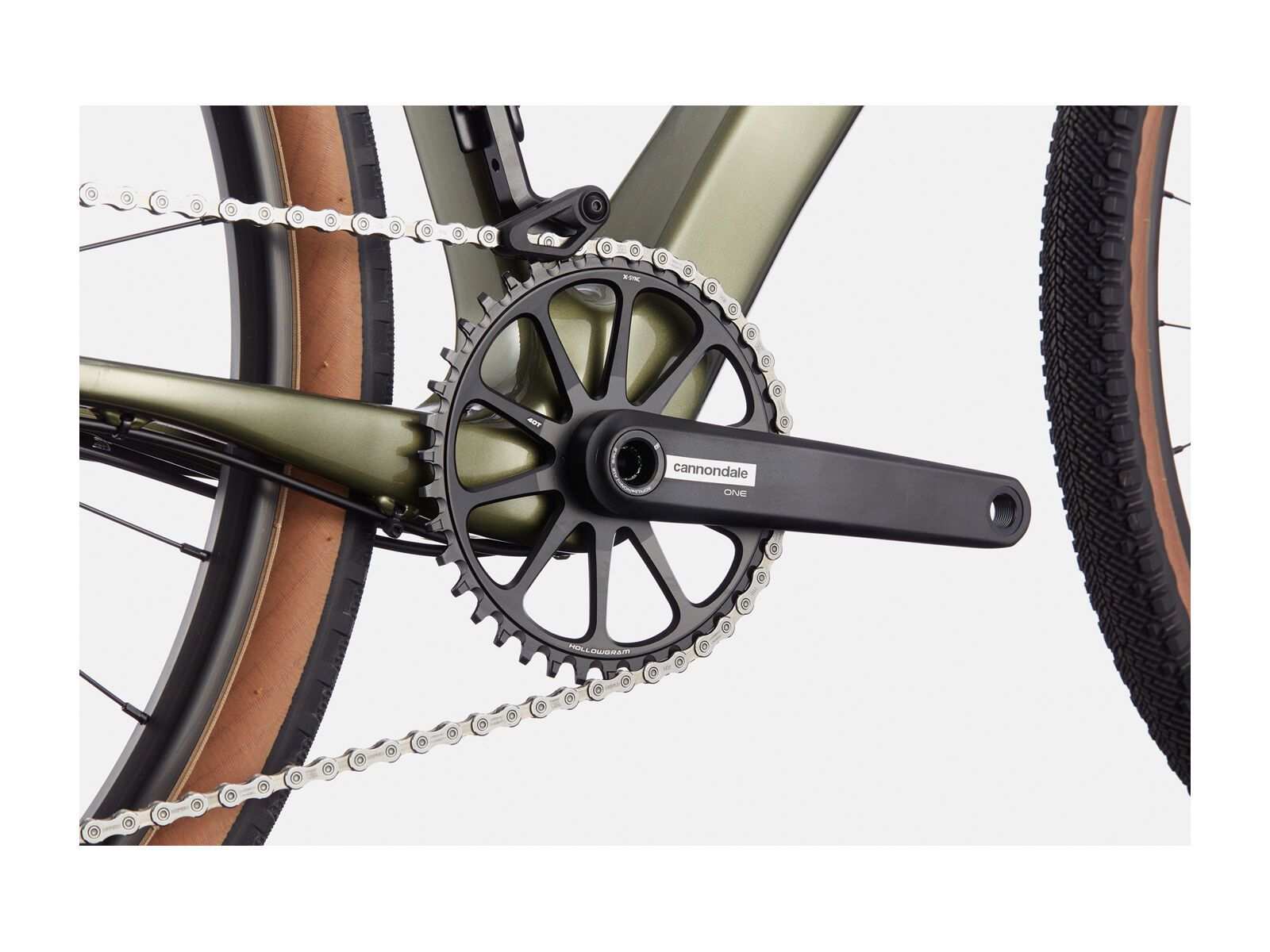 Cannondale Topstone Carbon Lefty 3, mantis - Bild 3