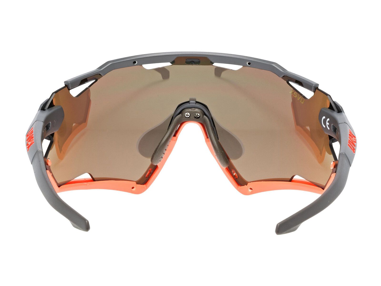 uvex sportstyle 228 mirror orange, grey orange mat - Bild 4