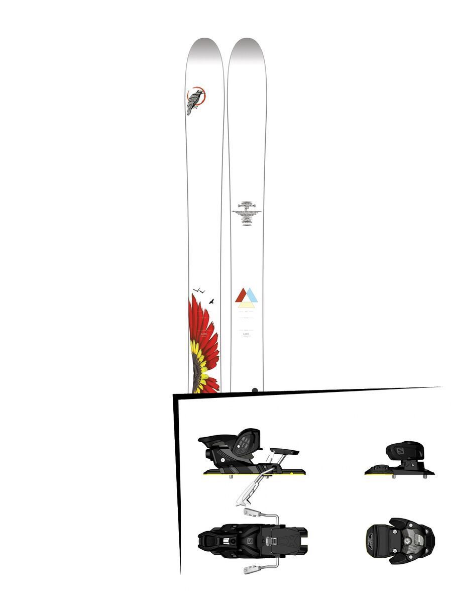 Set: Line Mordecai 2017 + Salomon Warden MNC 13 (1540104) - Bild 1
