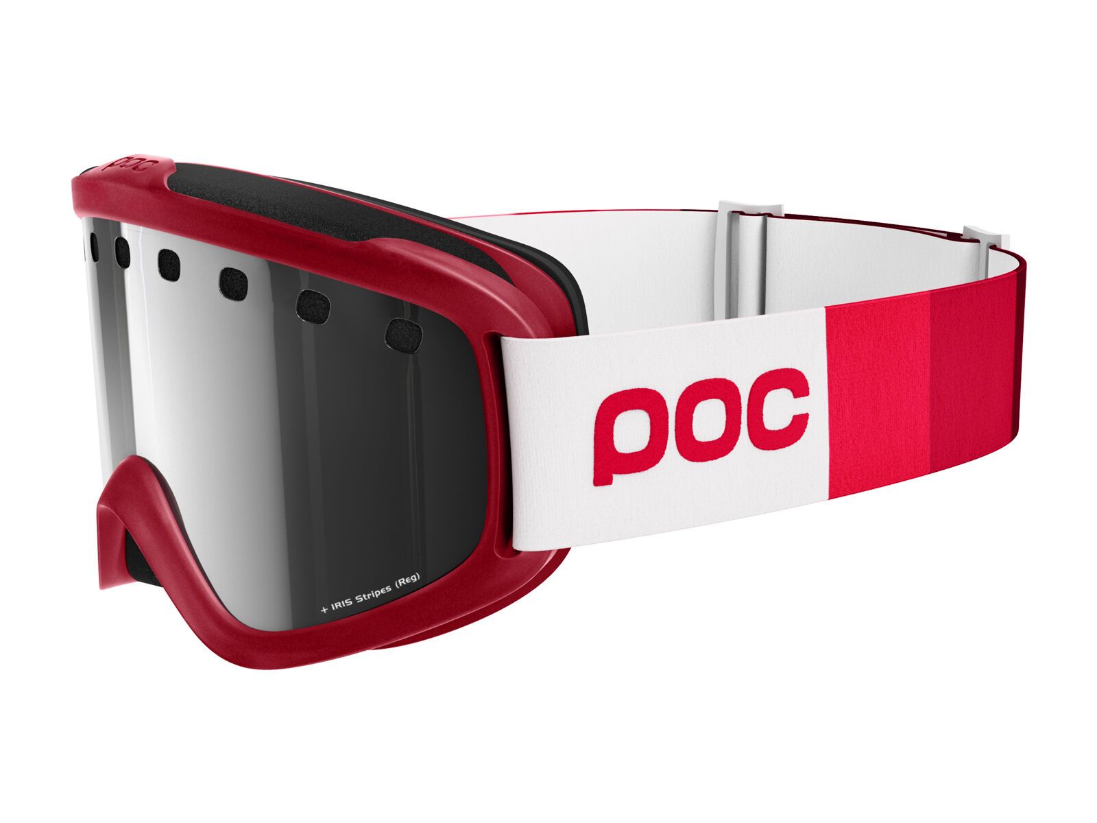 POC Iris Stripes, glucose red/Lens: bronze silver mirror - Bild 1
