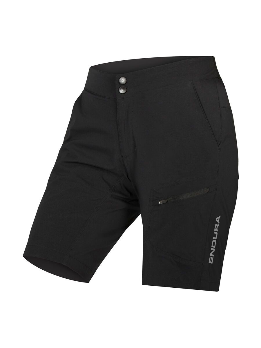 Endura Damen Hummvee Lite Shorts mit Innenhose, schwarz - Bild 1