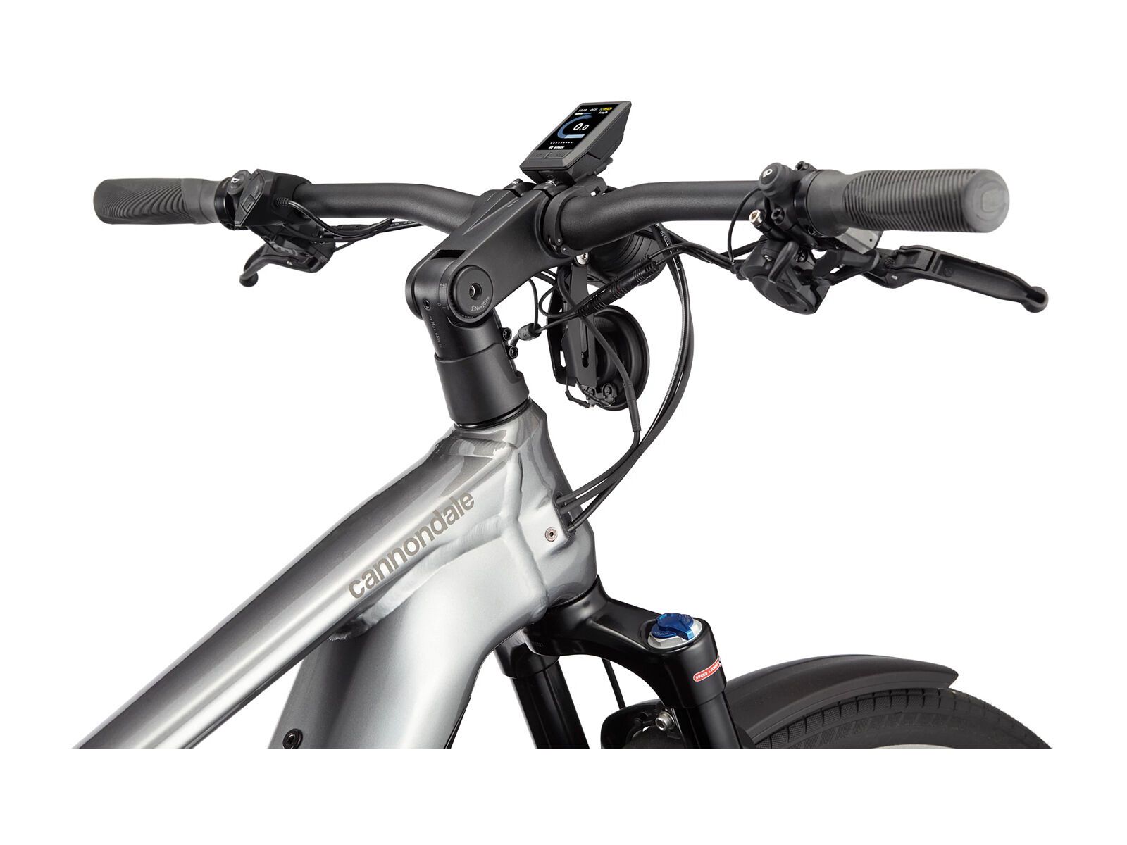 Cannondale Tesoro Neo X Speed, grey - Bild 6