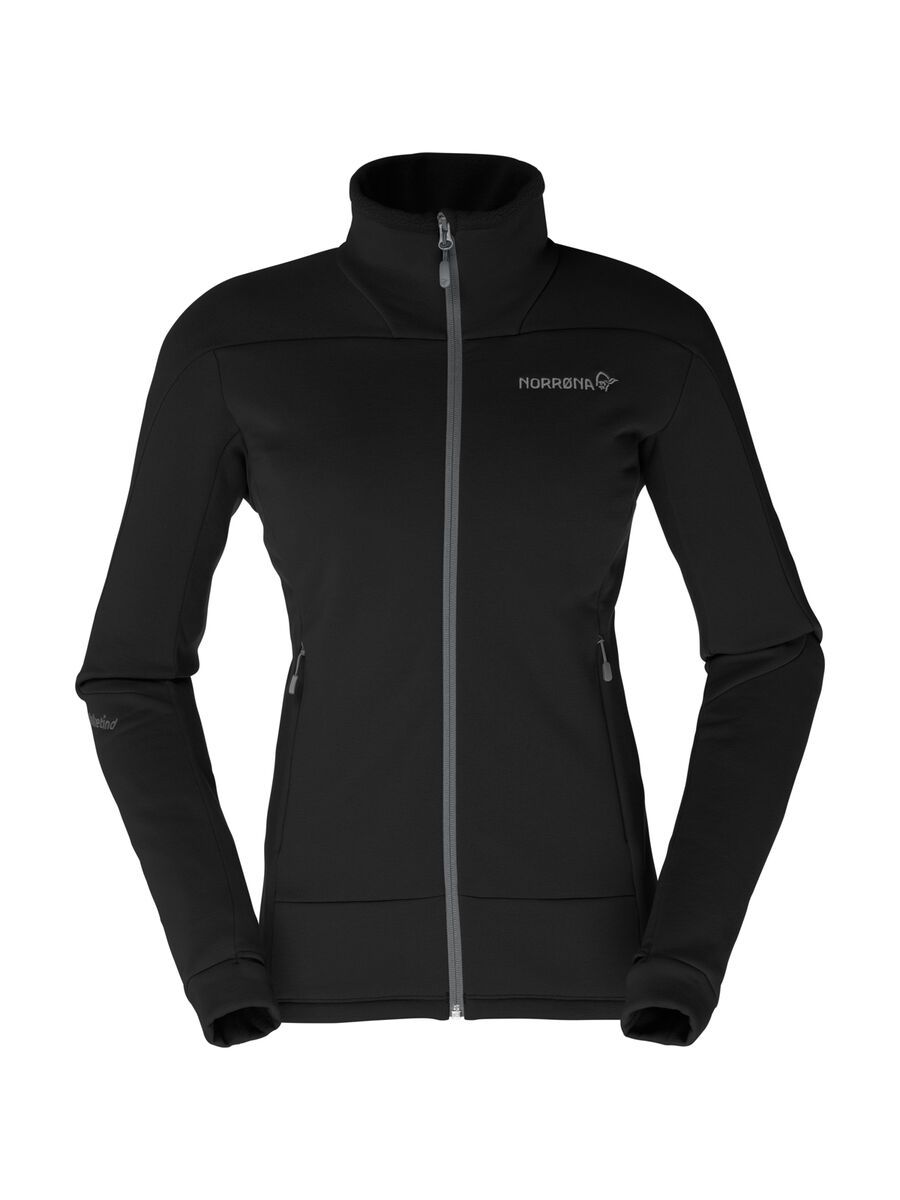 Norrona falketind Power Stretch Pro Jacket (W), caviar black - Bild 1