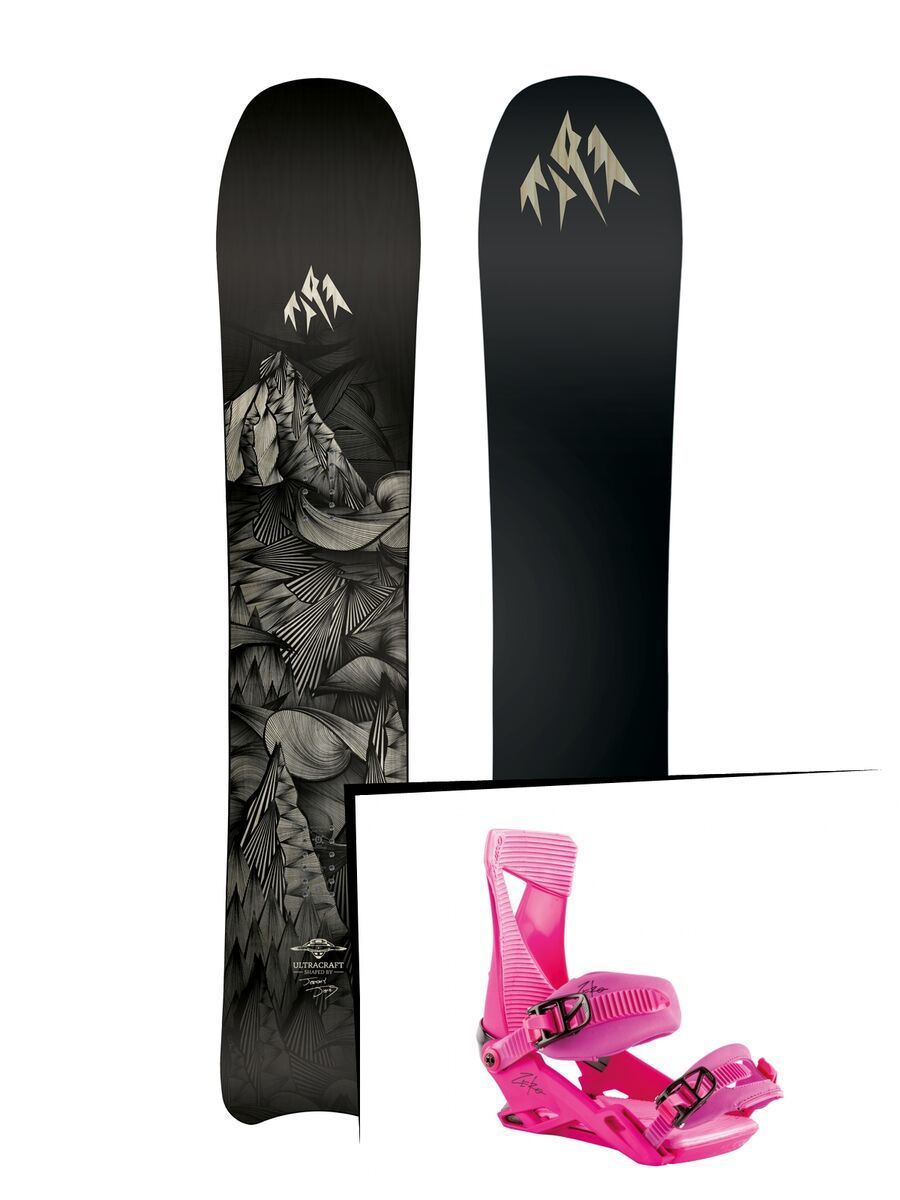 Set: Jones Ultracraft 2019 + Nitro Zero muted brights series raspberry - Bild 1