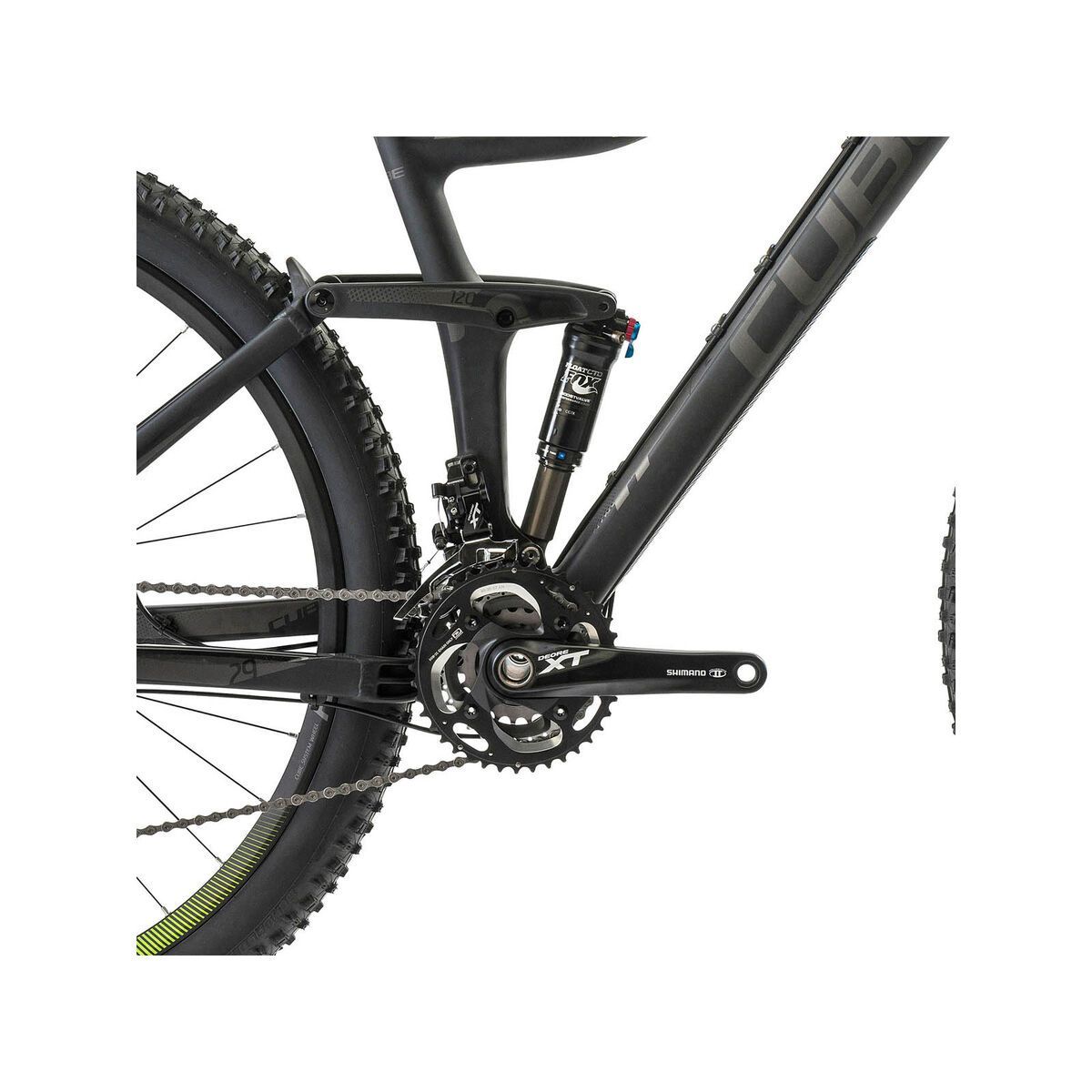 Cube Stereo 120 HPC Pro 29, black/green - Bild 3