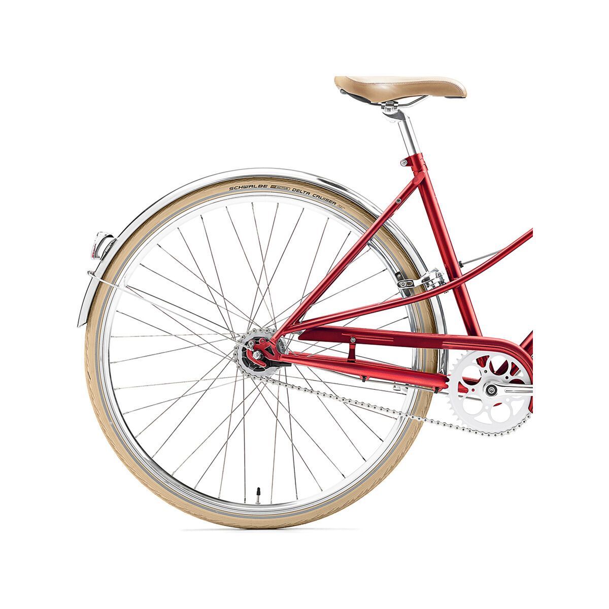 Creme Cycles Caferacer Lady Solo, red - Bild 5
