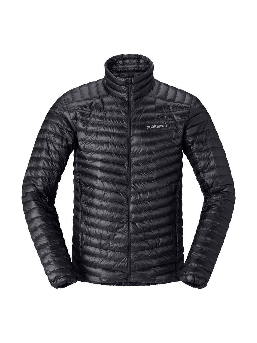 Norrona trollveggen down800 super light Jacket M's, caviar black - Bild 1