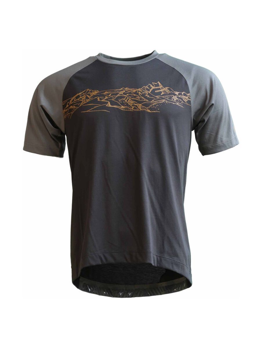 Zimtstern PureFlowz Shirt SS Men’s, pirate black/gun metal - Bild 1