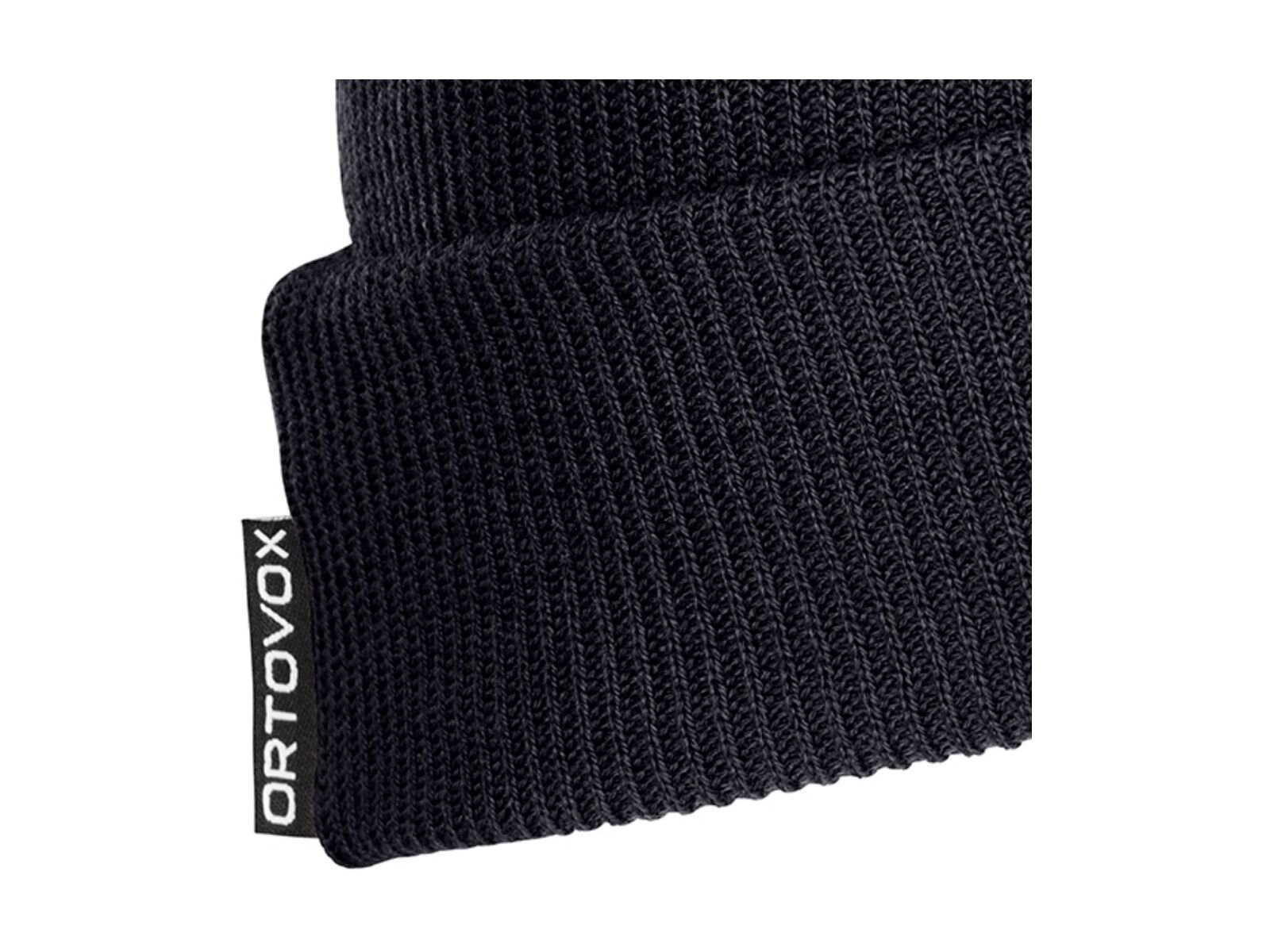 Ortovox Nicholson Rib Beanie, black raven - Bild 2