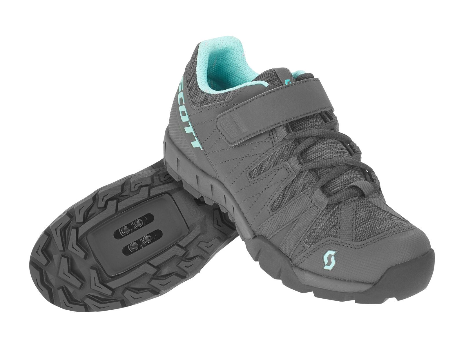 Scott Sport Trail Lady Shoe, dark grey/turquoise blue - Bild 2