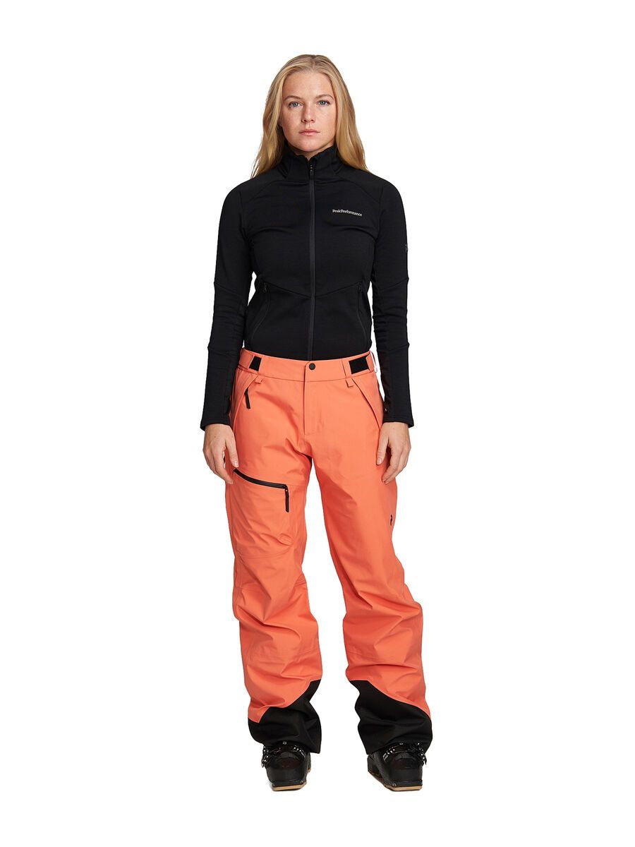 Peak Performance W Vertical 3L Pants, light orange - Bild 4