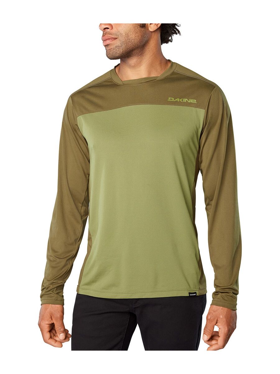 Dakine Syncline L/S Jersey, dark olive - Bild 3