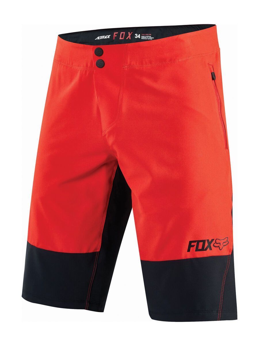 Fox Altitude Short no Liner, red/black - Bild 1