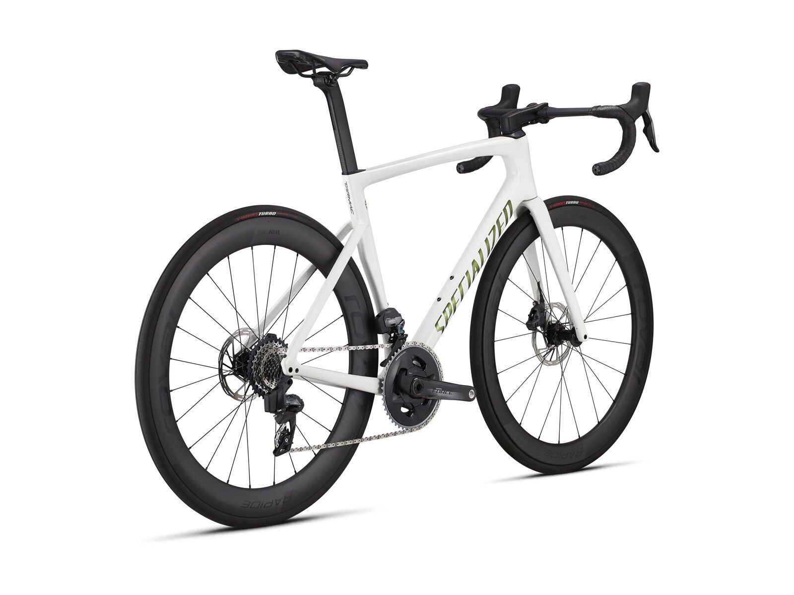 Specialized Tarmac SL7 Pro - SRAM Force eTap AXS, silver green over white - Bild 3