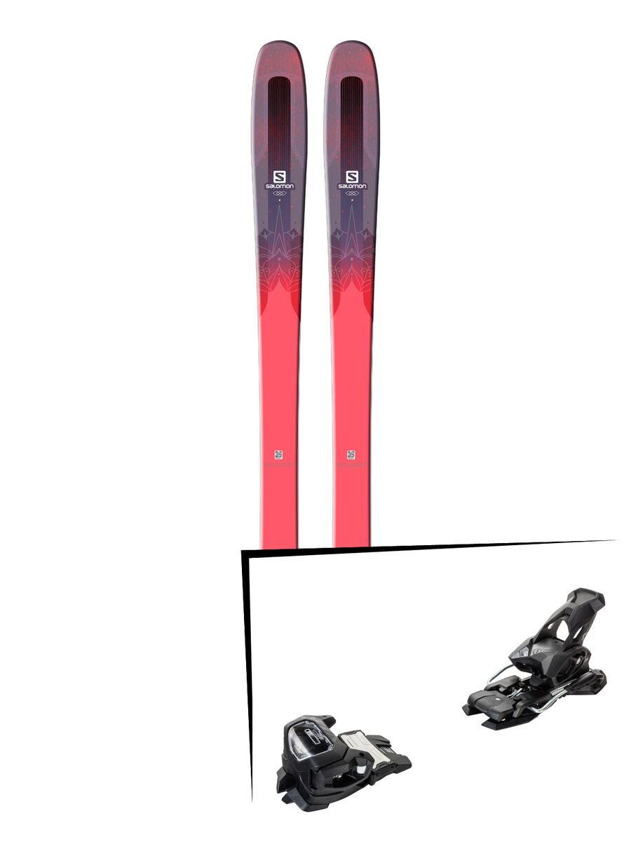 Set: Salomon QST Myriad 85 2018 + Tyrolia Attack² 14 AT solid black - Bild 1