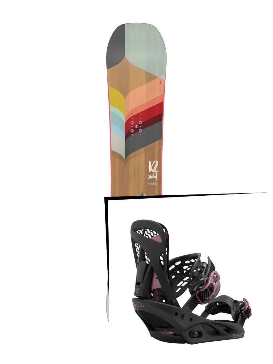 Set: K2 Lime Lite 2017 + Burton Escapade (1712754S) - Bild 1