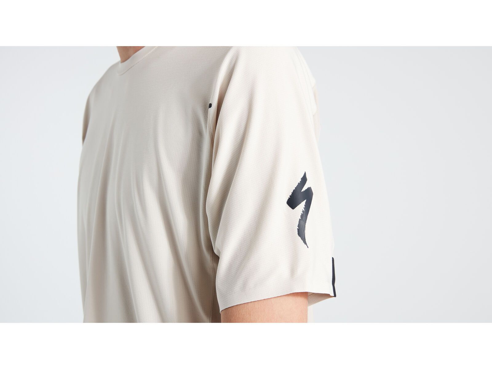 Specialized Men's Trail Air Short Sleeve Jersey, white mountains - Bild 4