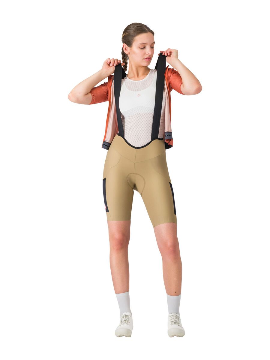 Castelli Unlimited Endurance W DT Bibshort, elmwood/black - Bild 9