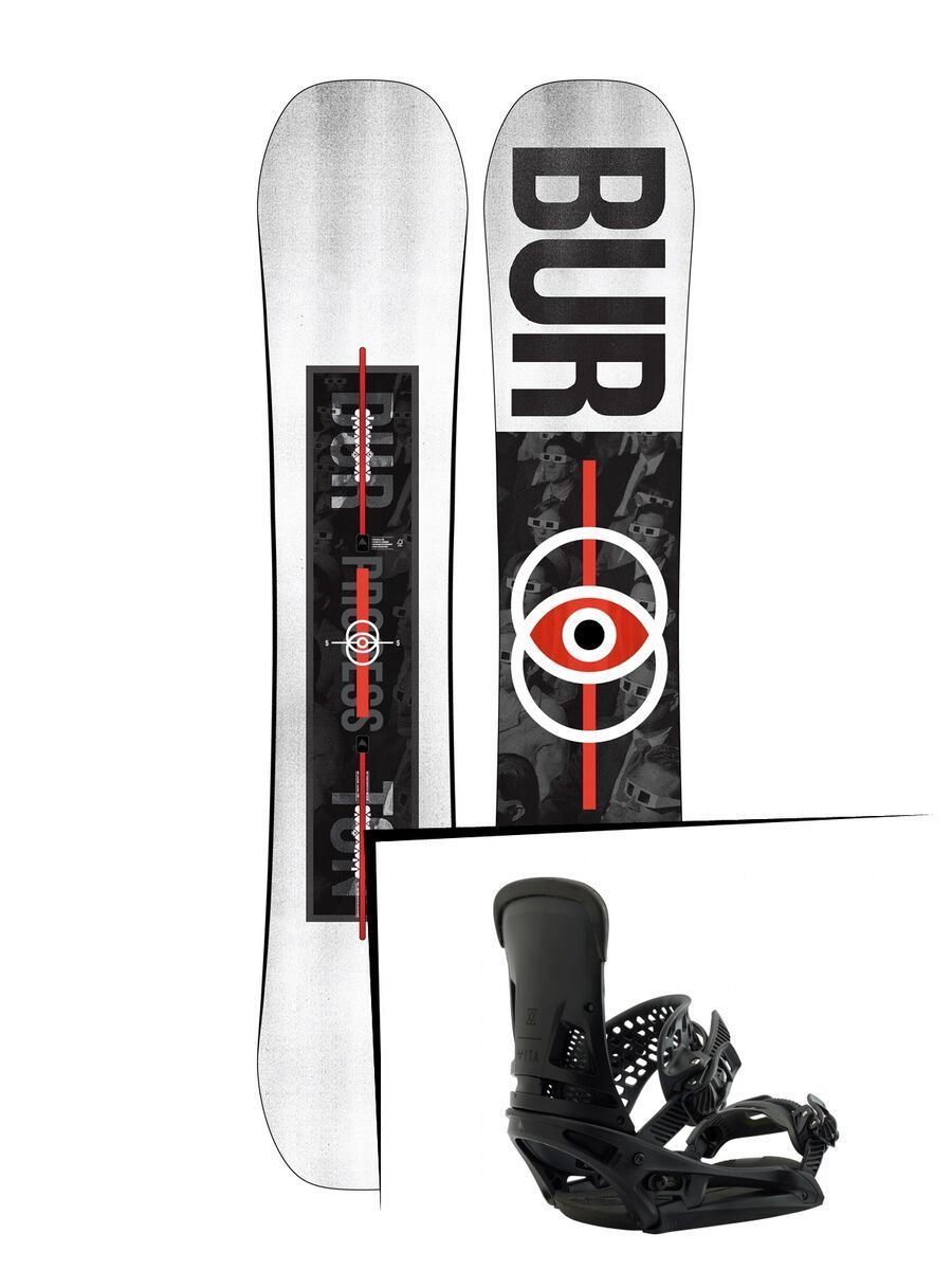 Set: Burton Process 2019 + Burton Malavita EST brackish - Bild 1