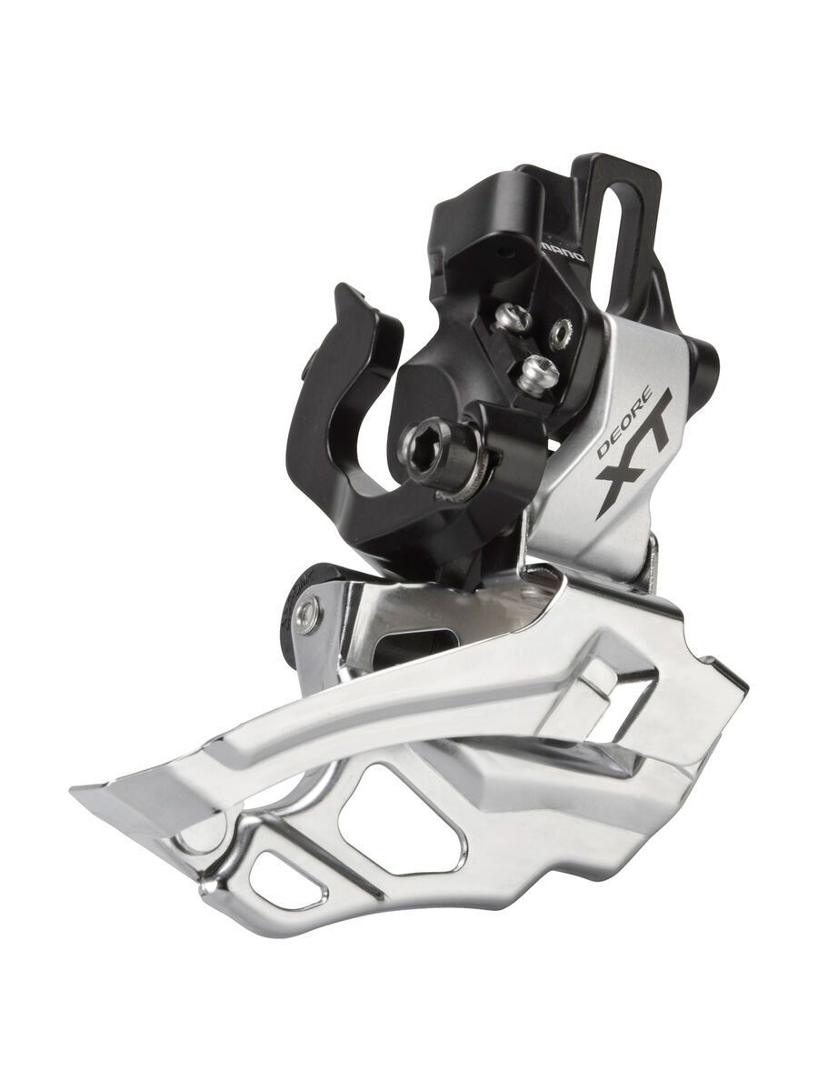 Shimano Umwerfer Deore XT FD-M786 2x10 Down Swing - Direct-Mount, silber - Bild 1