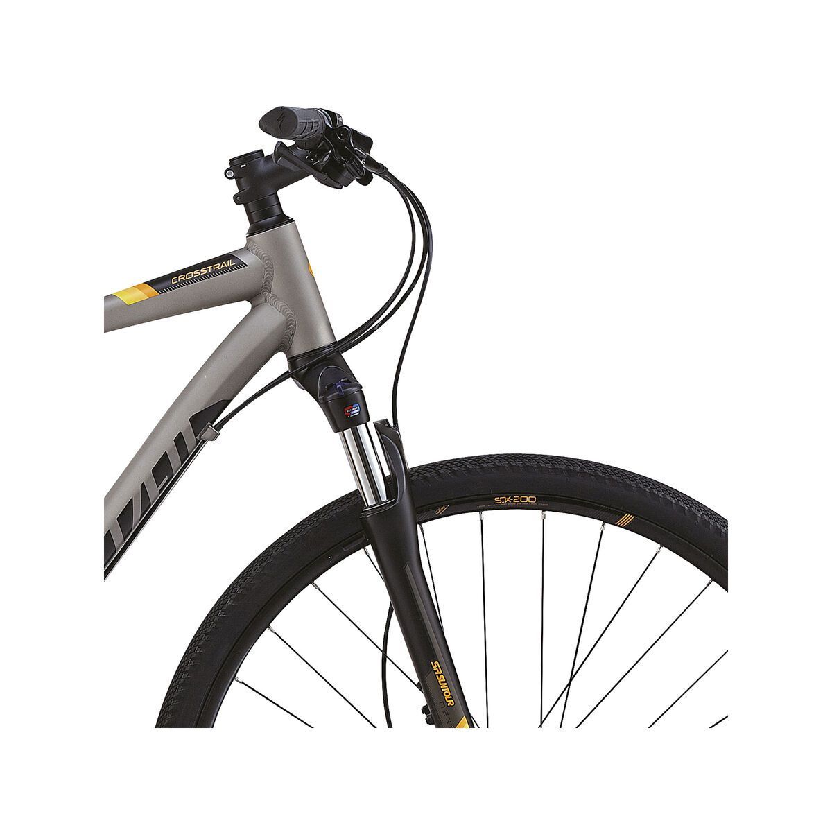 Specialized Crosstrail Sport Disc, Satin Tinted Raw/Black/Orange - Bild 5