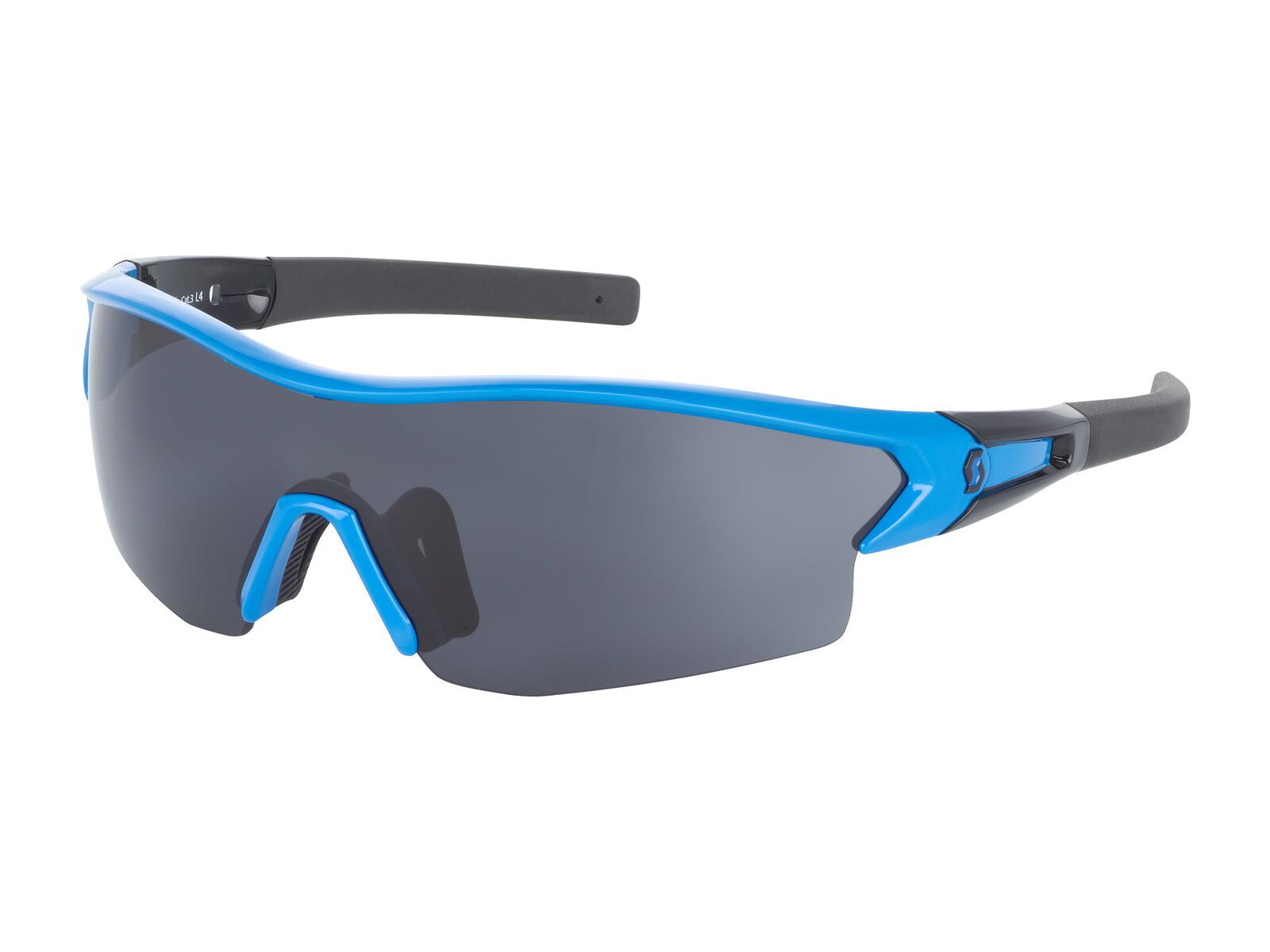 Scott Leap + Spare Lens, blue glossy/black grey + clear - Bild 1