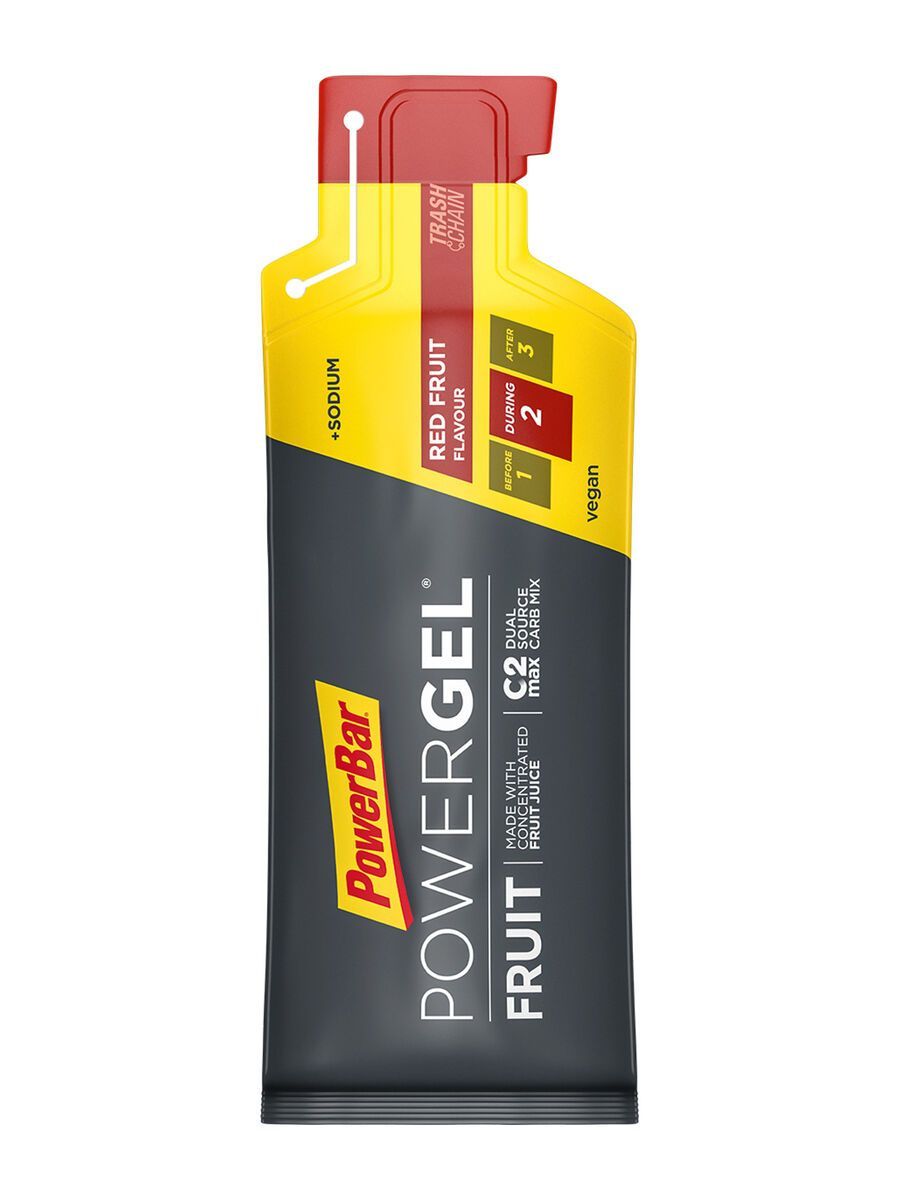 PowerBar Powergel Multiflavour Pack 3+1 - Strawberry-Banana, Green Apple, Lemon-Lime, Red Fruit - Bild 8