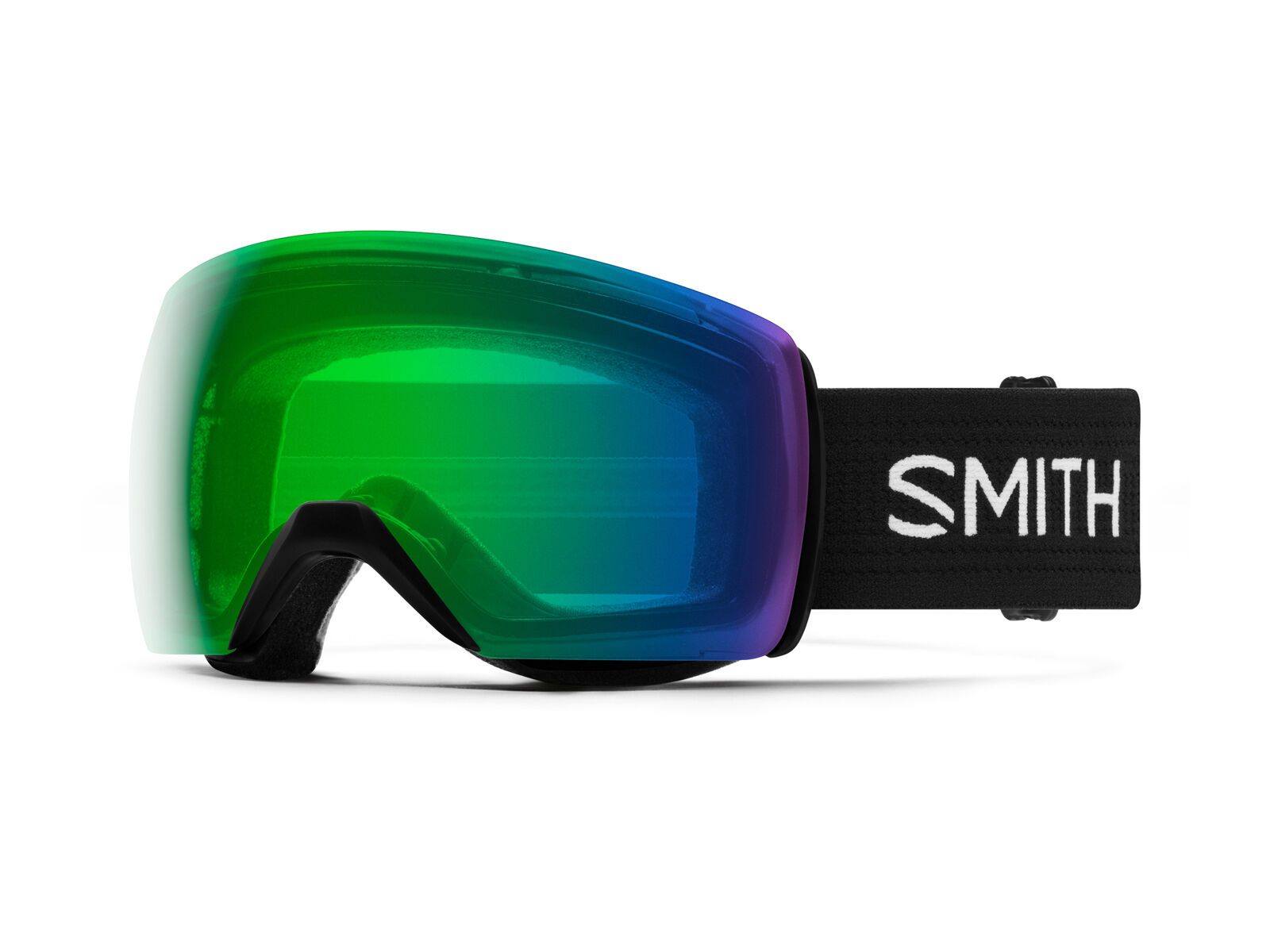 Smith Skyline XL, black/Lens: chromapop everyday green mirror - Bild 1