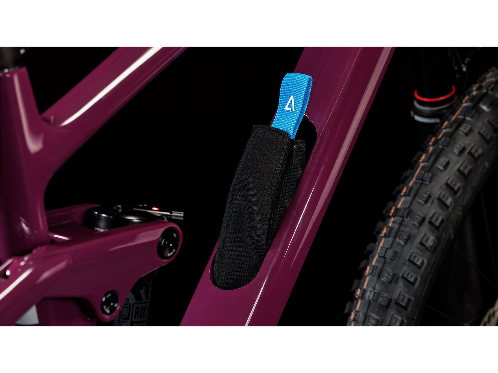 Cube Stereo One44 C:68X SLX, wine´n´grey - Bild 8